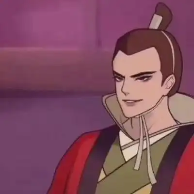  高清动漫情头古风一对两张古装恋人头像一男一女