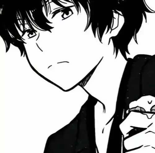  致郁系黑白男女头像