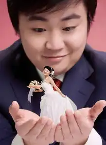 秀秀闺蜜婚纱照,够二才特别