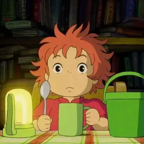  波妞和宗介的情侣头像