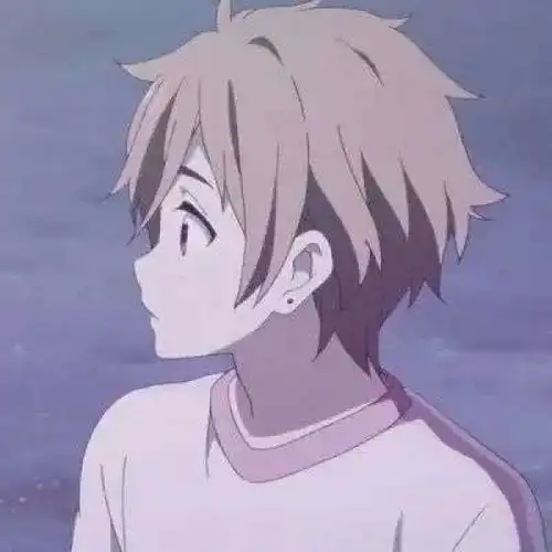  动漫情侣头像愿世界化为沧海,愿你我归于初见