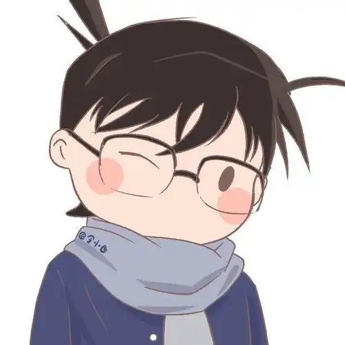  萌版名侦探柯南头像好可爱