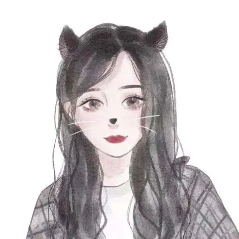 简约文艺手绘女生头像,好看到窒息,多人闺蜜也可以用哦