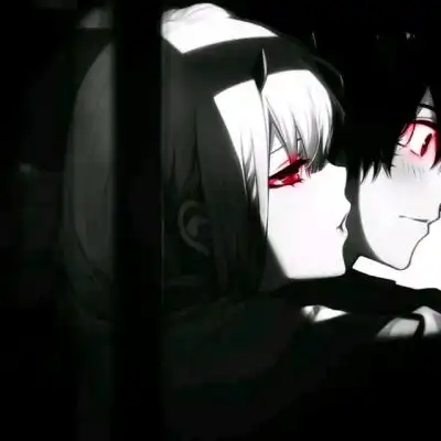  一对两张二次元情头动漫好看卡通动漫头像我要个性网