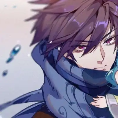  澜与蔡文姬的情侣头像喔