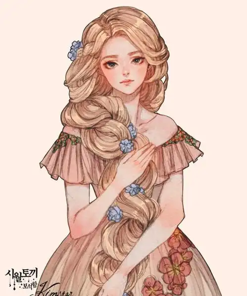 韩国画师笔下的迪士尼公主,灰姑娘优雅美丽,茉莉公主黑皮惹人爱