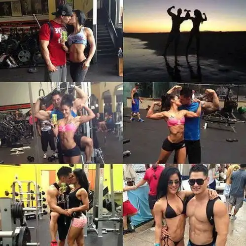  羞耻度爆表的情侣健身,麻烦你们收敛一点