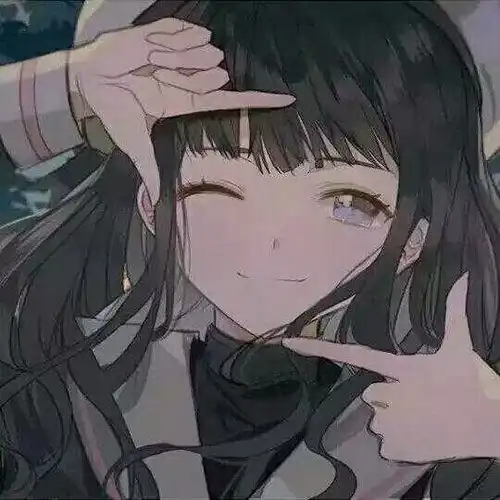  动漫女生头像温柔少女风