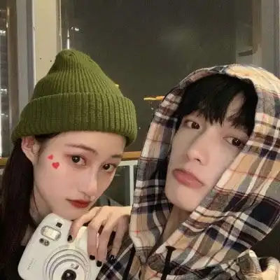  林弦一对两张个性真人恩爱优质情侣头像我要个性网