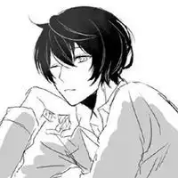  男生动漫忧郁头像黑白微信头像图片大全