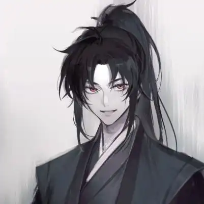  古风男生头像爱你,大概从这到月亮,再绕回来,这么远