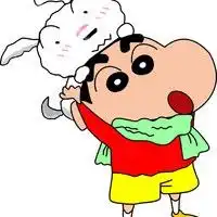  求蜡笔小新的情侣头像要好看的