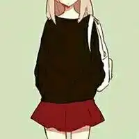  海不会不蓝,我不会不在可爱卡通头像