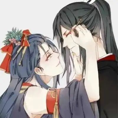  古风动漫情侣头像
