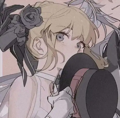  动漫情侣头像可爱超甜一对