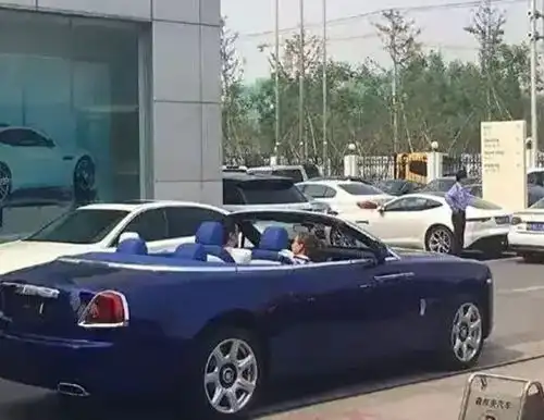 王思聪晒3000万布加迪到货了,网友我游戏里的车都没他牛