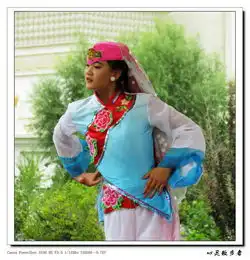  美丽的宁夏回族姑娘