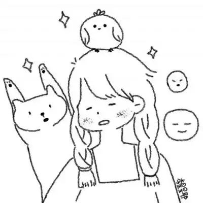  沫兮二次元软萌日系情头我爱他卡通动漫头像我要个性网