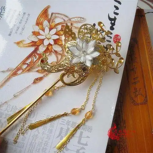 12星座专属古风美人发簪,衩头凤春如旧
