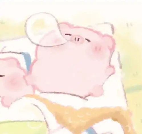  甜宝小猪可爱头像分享情头自取