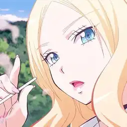  请问这张图里点烟的动漫女生叫什么名字