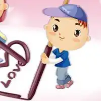  求好看的qq情侣卡通头像