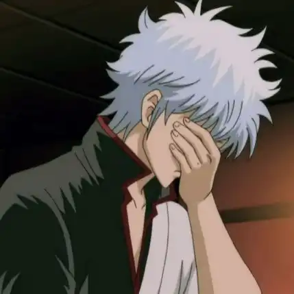  动漫头像银魂头像之坂田银时,看好它