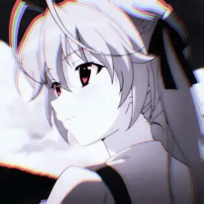  二次元黑暗系情侣头像一对两张冷酷冷血丧系动漫情侣头像