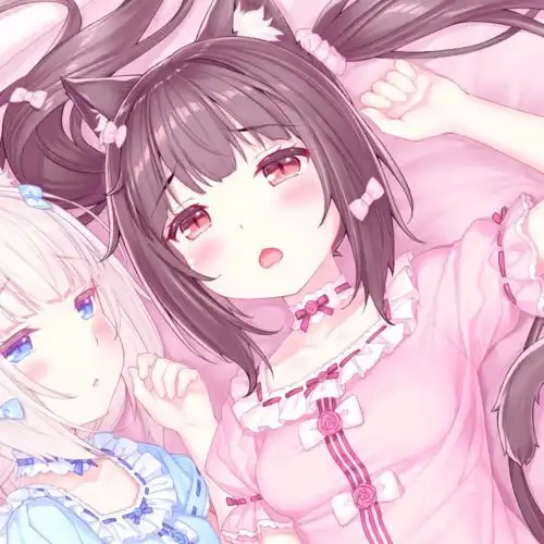 绘画作品jk制服姐妹头像