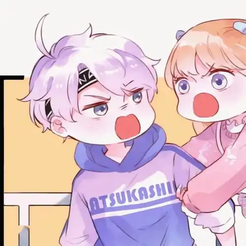  唯美小清新情侣头像与你相爱时我清白又勇敢