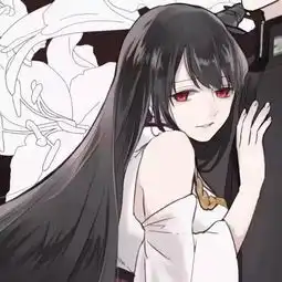  古风情侣头像青天共白月,我共你