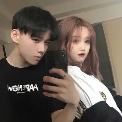  抖音网红情侣头像真人抖音超好看独一无二图片