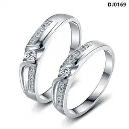  新款情侣对戒定制图参考