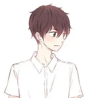  动漫情侣头像一男一女分开的两张欲言又止仅有的姿态