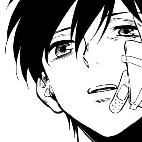  黑白动漫男生头像不要妄想每个人都待你如朋友