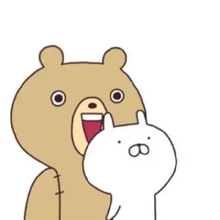  卡通情侣头像可爱一对,是感情不放过你