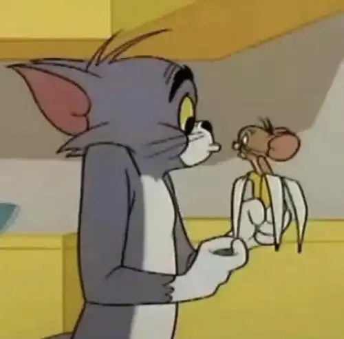  情头猫和老鼠汤姆杰瑞动漫卡通情侣头像系列