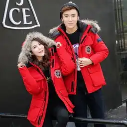  2018秋冬新品简约时尚保暖情侣棉衣2193818p115羽绒服棉服基地12193四季星座网