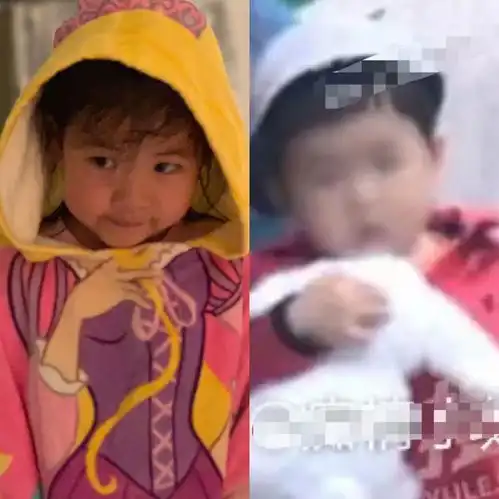  章子怡的儿子正面被曝光,和女儿醒醒一模一样,汪峰基因强大