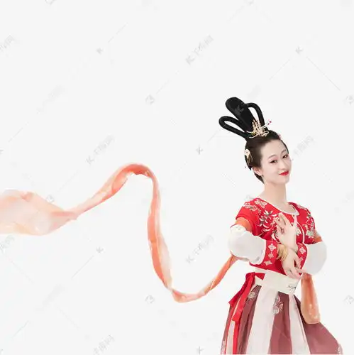  敦煌飞天美女人物素材图片免费下载千库网