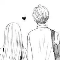  找一些唯美的黑白动漫图片