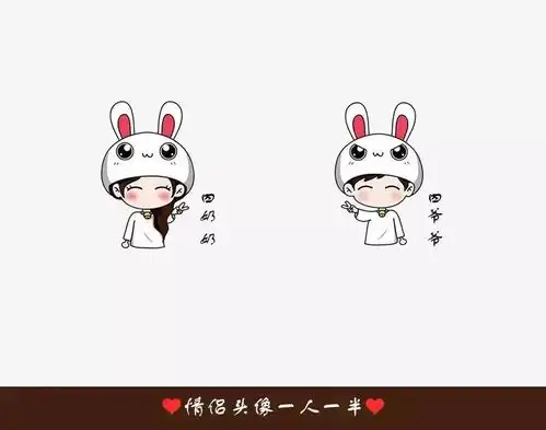  定制专属情侣头像