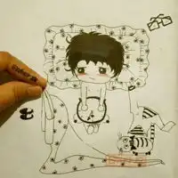  素描qq个性头像我的生活素描