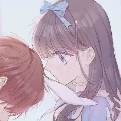  超火双人情侣头像就怕会更难过,只好装作我比你冷漠