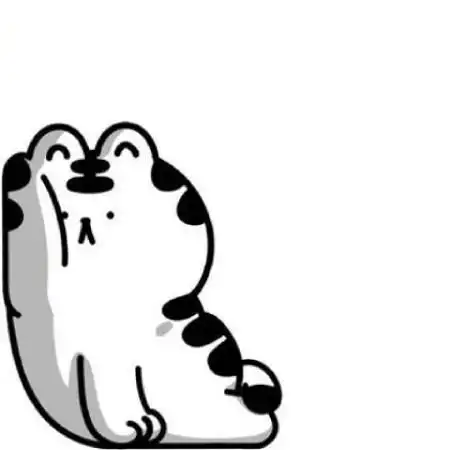  可爱逗比卡通情侣头像,没有迩的日子不开心