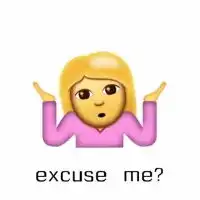  emoji摊手聊天表情图片2016傲娇emoji摊手表情搞笑版
