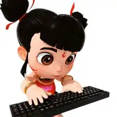  您的好友少年英雄小哪吒3d表情包上线啦