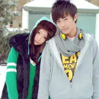  qq头像情侣一男一女我愿在你的掌心中栖息