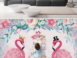  手绘多肉情侣火烈鸟背景墙图片素材效果图下载手绘电视背景墙图大全电视背景墙编号18979334