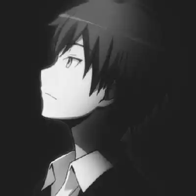  暗系头像男生动漫暗系人物卡通图片